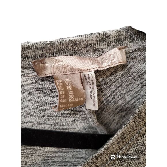 Love 21 Short Sleeve Blouse Womens XS Gray - Picture 3 of 3